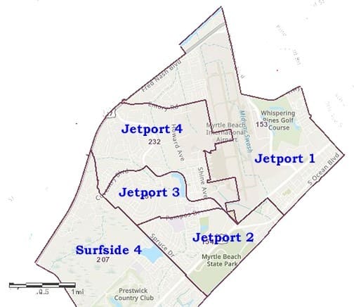 Voting Districts Map