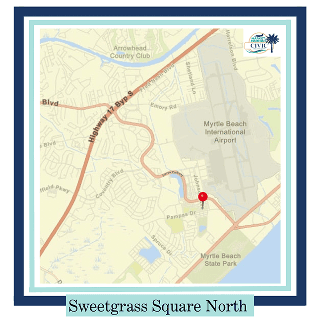 Sweetgrass Square North Pin