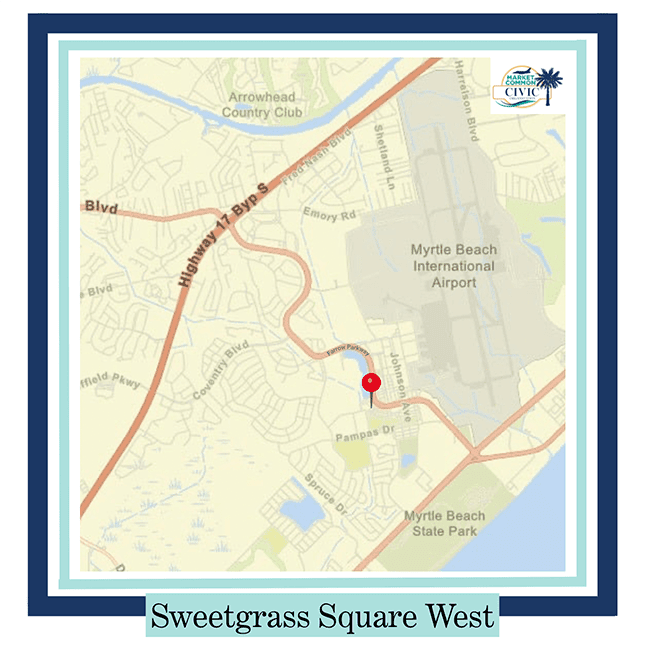 Sweetgrass Square West Pin