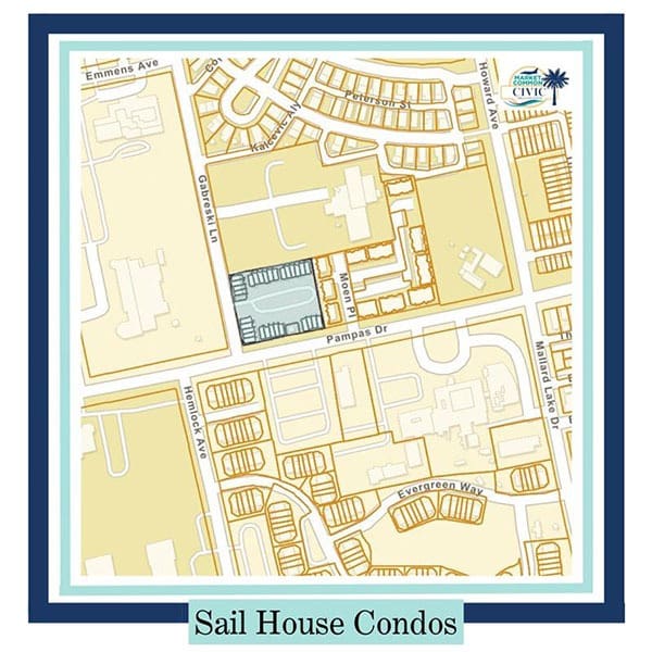 Sail House Condos Redo2 Map